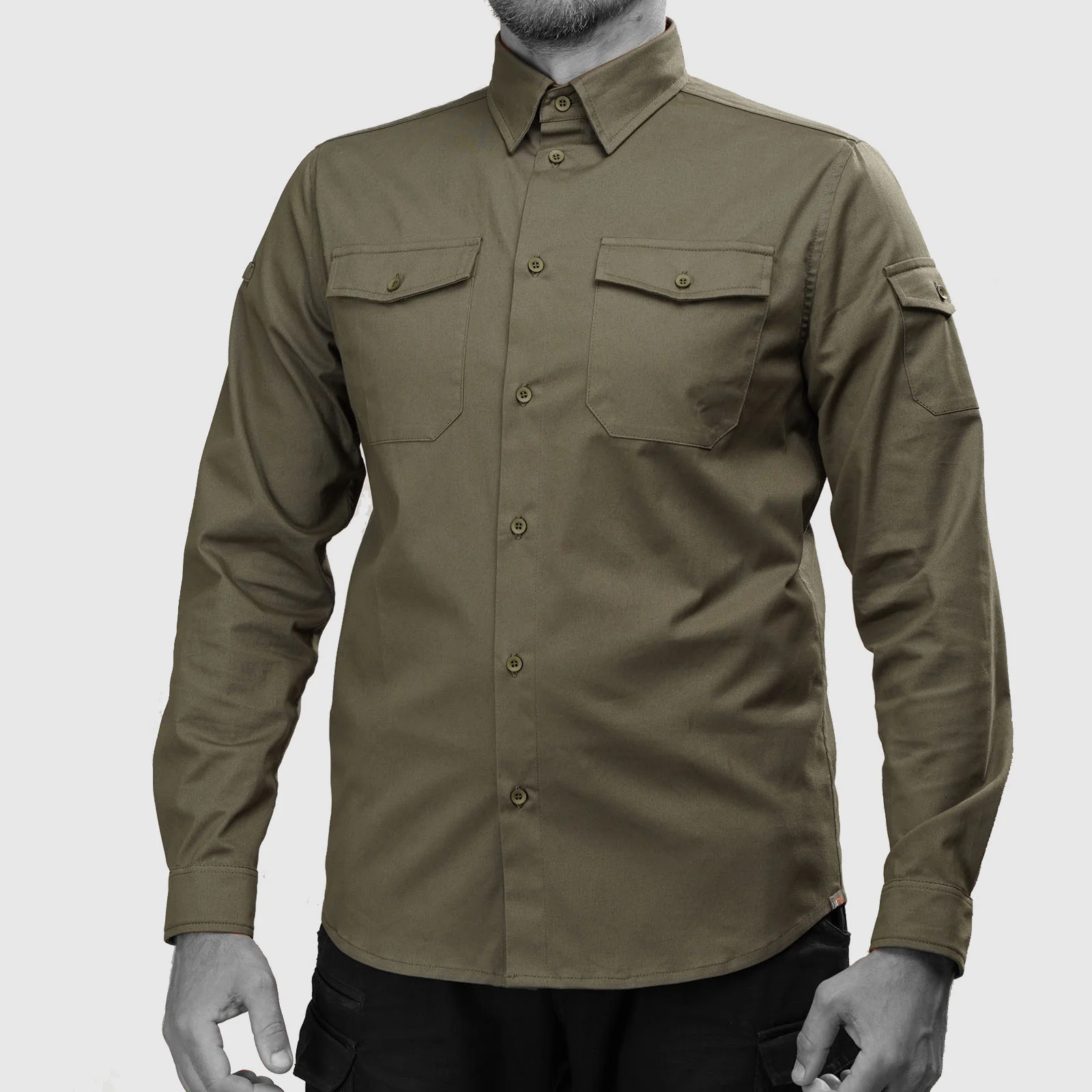 Shirt UATAC President Line Light Olive